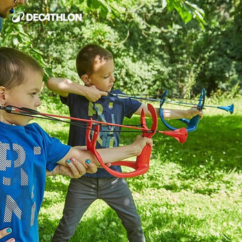 迪卡侬趣味弹弓套装磁铁吸盘箭趣味靶儿童弓箭4513174 迪卡侬趣味弹弓套装磁铁吸盘箭趣味靶儿童弓箭4513174