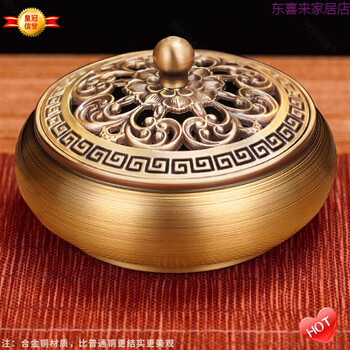 AKa6602　獅子　香炉 銅製 六角 象足 獅子蓋 香炉 未使用 共箱(LC790) Yahoo!オークション