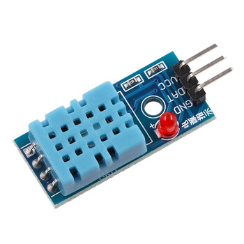 DHT11温湿度传感器单总线模块数字开关 电子积木 DHT11传感器 DHT11温湿度模块（带线） 