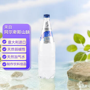 圣碧涛（SAN BENEDETTO）意大利 碳酸饮料500ml天然加气水 气泡水弱碱性阿尔卑斯山