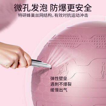PROIRON普力艾 瑜伽球孕妇盆底肌萝卜蹲婴儿儿童感统训练大龙球65cm 绿
