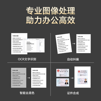 良田（eloam）1600万高清高拍仪扫描仪 A4软底 OCR文字识别 办公文件高速自动连续扫描 国产系统 S1086L