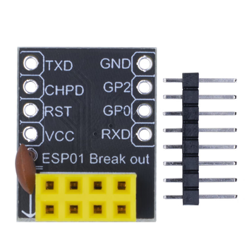 宏达硕ESP01转接板面包板适配器无焊(18个) 宏达硕ESP01转接板面包板适配器无焊(18个)