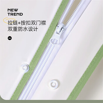 备美电动车雨衣女款一体全身人车分离防飘防暴雨单人骑手专用女士雨披