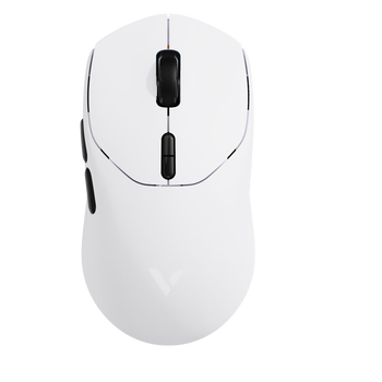 雷柏（Rapoo）VT1MAX二代双8K版 中小手无线/有线双模游戏鼠标 轻量化PAW3950引擎三角洲行动fps吃鸡电竞 黑白