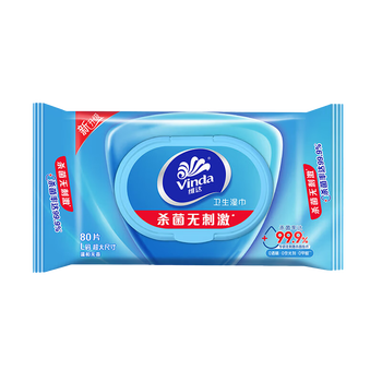 维达（Vinda）【大米+湿巾】皇家粮仓金橄榄珍珠米5kg+VW1040湿巾80片*2包