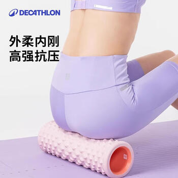 迪卡侬（DECATHLON）泡沫轴浮点放松肌肉花生球泡沫滚轴瑜伽柱按摩狼牙棒5054043