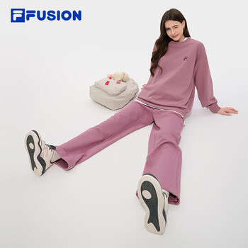 FILAFUSION斐乐潮牌女包背包秋季趣味双肩包电脑包书包