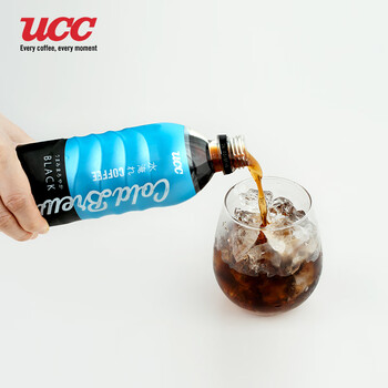 悠诗诗冷萃黑咖啡饮料无糖0脂冰美式特浓咖啡液500ml-24瓶整箱