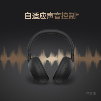 索尼（SONY）WH-1000XM6 头戴式无线降噪耳机 AI智能降噪 黑色 高考祝福礼物