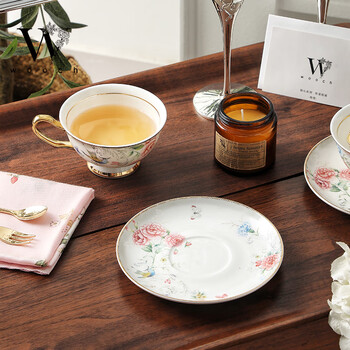 物取（WOOCH）百花密语系列咖啡杯套装订婚礼物高档精致下午茶乔迁新婚伴手礼