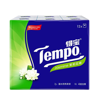 得宝【食用油+纸手帕】中香特香菜籽油5L+T0143G手帕纸12包*2提