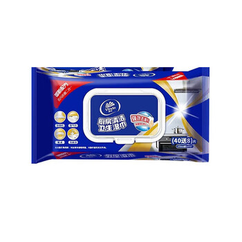 维达（Vinda）【大米+厨房湿巾】【热销】优选长粒香10KG+VW4002湿巾48片*2包 