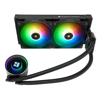 Thermalright(利民) Frozen Notte 240 BLACK ARGB V2 冰封魔境 240水冷一体式水冷散热器 FN240 BLACK ARGB V2