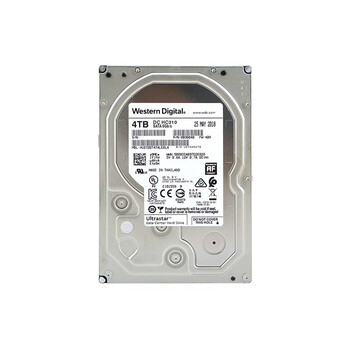 西部数据（WD）4TB 企业级机械硬盘DC HC310 SATA 7200转256MB CMR垂直 服务器硬盘 3.5英寸HUS726T4TALE6L4