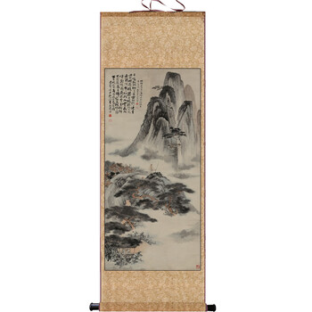 山水挂轴画品牌及商品- 京东