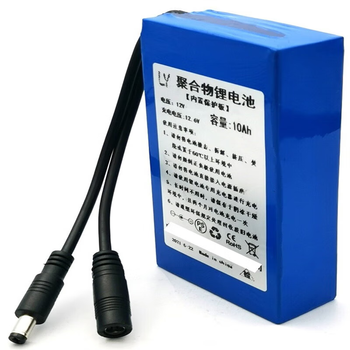 熙久阳 大容量锂电池聚合物电源 12V20AH 尺寸60*70*125mm带开关 3A充电器 