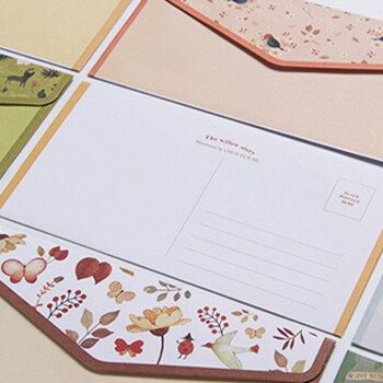 誉禾复古加厚信封信纸套装精美古风手写贺卡A5中国风仪式感创意简约信笺2包装 4236 誉禾复古加厚信封信纸套装精美古风手写贺卡A5中国风仪式感创意简约信笺2包装 4236