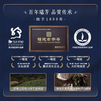武夷瑞芳乌龙茶马头岩武夷岩茶马头岩肉桂特级50g正岩茶叶端午节礼物