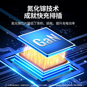 绿联防雷65W氮化镓PD快充Type-c+USB插座/插线板/排插/拖线板【3位5孔+3位2孔+2C2A】1.8米 黑色 15969