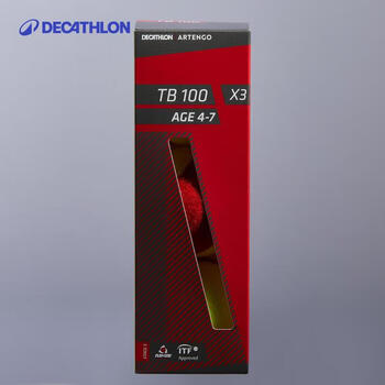 迪卡侬网球袋装球箱装球大包装有压耐打TEN网球TB100 -红色 4045454 迪卡侬网球袋装球箱装球大包装有压耐打TEN网球TB100 -红色 4045454