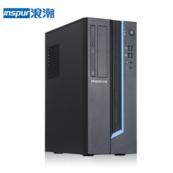浪潮（INSPUR）CE530H台式机3350/16G/256G+1TB/2G/23.8麒麟统信1年