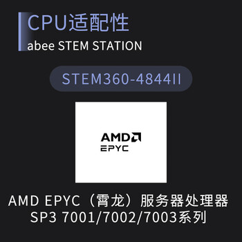 abee STEM360-4844II双路专用水冷散热器 AMD EPYC SP3 7002&7003系列 LGA4844 双路CPU均温设计