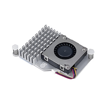 RASPBERRY PI树莓派5 官方原装散热器 铝制散热风扇Raspberry Pi 5 Official Active Cooler