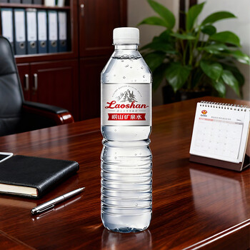 崂山锶-偏硅酸型饮用天然矿泉水 会议家庭用水 600ml*24瓶 热门商品