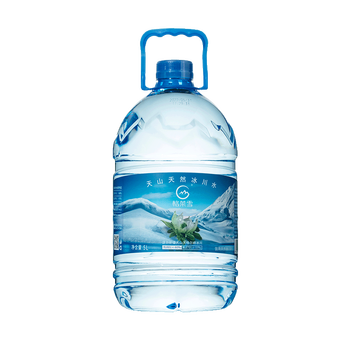 格莱雪低氘冰川水5L*4瓶整箱装泡茶水大桶高端弱碱性水低钠小分子团