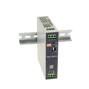 明纬XDR-150E系列AC-DC导轨电源经济型超薄工业DIN XDR-150E-12