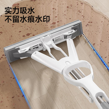 五月花海绵拖把33cm2头家用一拖净免手洗2026吸水拖地神器胶棉墩布拖布