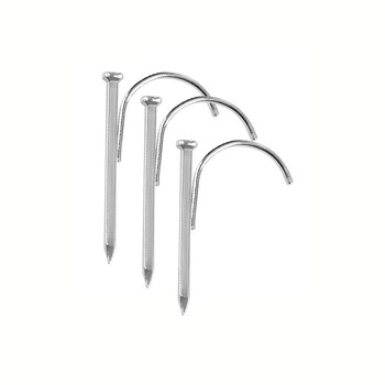 华臂 水管钩钉 方钩钉 加硬水泥钉固定钉钩一体钉 入墙勾钉线管卡扣 6分管25mm管用(金色60个) 华臂 水管钩钉 方钩钉 加硬水泥钉固定钉钩一体钉 入墙勾钉线管卡扣 6分管25mm管用(金色60个)