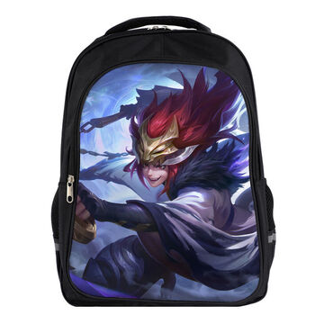 王者荣耀双肩书包男小学生一二青少年儿童三到六年级背包大号容量 b
