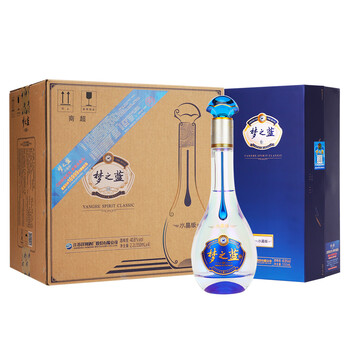 夢之藍 550ml 40% 中国酒 白酒 550ml 40.8％ M6 梦之藍 【新品未開封】 【公式通販】