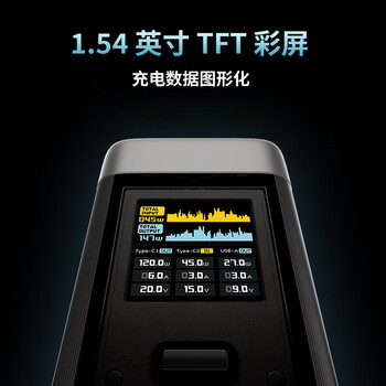 CUKTECH酷态科【3C认证可上飞机】20号超级电能柱25000毫安时充电宝多口210W快充移动电源适用小米/笔记本