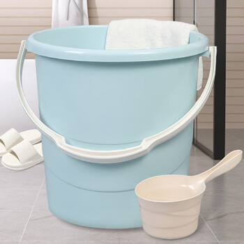 福爱家加大30L水桶提水桶塑料桶储水桶洗澡桶拖把桶洗车桶洗脚泡脚桶