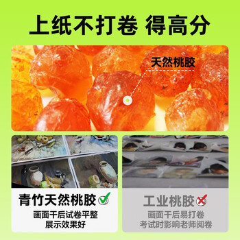 青竹画材（CHINJOO）水粉颜料套装50ml42色经典黑+工具7件集训艺考级画画美术生大师专用