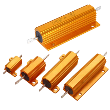 汇君100W全系列黄金铝壳电阻大功率电阻器 1R