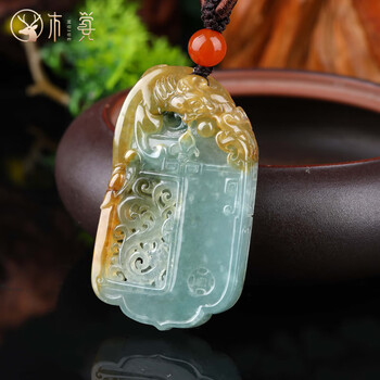 龙凤呈祥翡翠图片- 京东