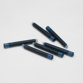 英雄（HERO） 墨囊359钢笔墨囊[6支装] 纯蓝色