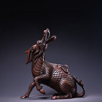 【和】周政作 ★香炉　美品 猛犸| 钟馗香炉神韵形态皆把握到位，钟馗醉酒，意境恬淡闲远，足