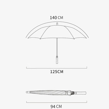 米波迪(Meebordi)雨伞大号直杆8骨双人京商务东长柄抗风暴高尔夫伞自可定制营 米波迪(Meebordi)雨伞大号直杆8骨双人京商务东长柄抗风暴高尔夫伞自可定制营