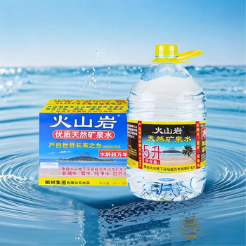 椰树火山岩饮用天然矿泉水 5L*2桶 整箱装 饮用水 正宗海南特产 椰树火山岩饮用天然矿泉水 5L*2桶 整箱装 饮用水 正宗海南特产