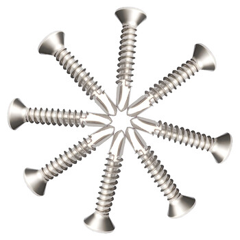 大和410不锈钢十字沉头自攻自钻螺丝 十字平头钻尾燕尾螺丝钉大全十字沉头燕尾丝 4.2*25(50个) 大和410不锈钢十字沉头自攻自钻螺丝 十字平头钻尾燕尾螺丝钉大全十字沉头燕尾丝 4.2*25(50个)