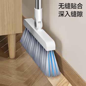 五月花扫把簸箕两件套可站立防风梳齿型簸箕扫把搓斗组合
