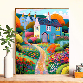 数字油画小镇品牌及商品- 京东