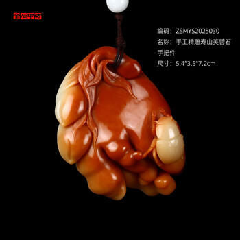 美品『天然石、芙蓉石，中国福建寿山産印石』 寿山石（芙蓉石）の印鑑（ひきゅうを彫刻） ｜石の販売専門店【vec