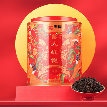海堤(SEA DYKE)中茶乌龙茶御承国风武夷岩茶大红袍一级250g中足火罐装口粮茶叶 海堤(SEA DYKE)中茶乌龙茶御承国风武夷岩茶大红袍一级250g中足火罐装口粮茶叶