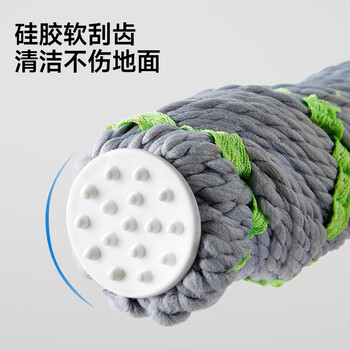 五月花拧水拖把45CM1布138CM必卡锁自拧水家用一拖净免手洗2025带刮污